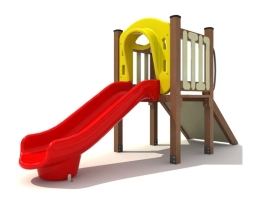 Детская горка ActiWood AW - 10/900 для игровой площадки, фото 1