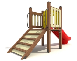 Детская горка ActiWood AW - 10/900 для игровой площадки, фото 2