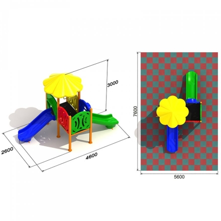 Детская площадка Лимпопо 1.3.3, фото 3