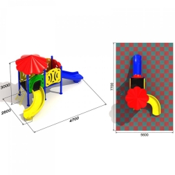 Детская площадка Лимпопо 3.3.1, фото 3 Детская площадка Лимпопо 3.3.1, фото 3