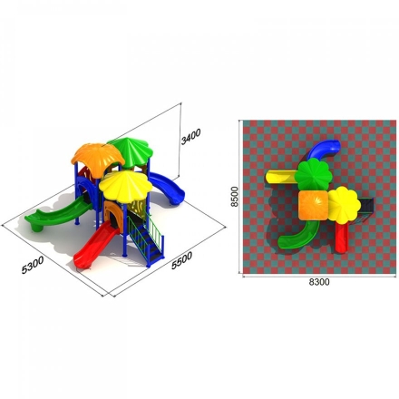 Детская площадка Непоседа 3.3, фото 3
