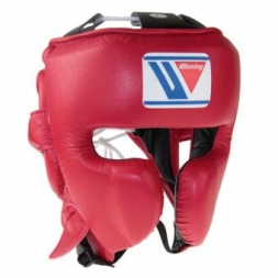 Шлем с защитой щек WINNING Red