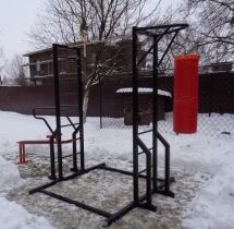 Миникомплекс для воркаута мобильный улучшенный  W-3.00 