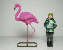 Топиари фламинго Вали - газон Eco, фото 4