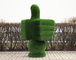 Топиари стела Все идет по плану - газон Deluxe, фото 1