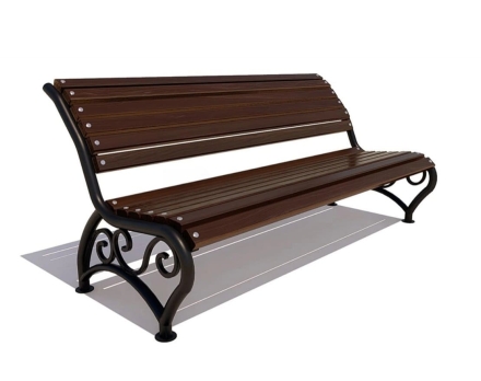 Скамейка садовая Брянск лиственница 1,5 м, фото 1