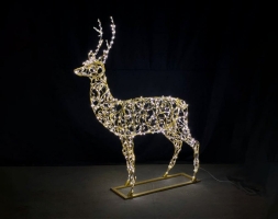 Световая фигура Олень рождественский малый d007, фото 2