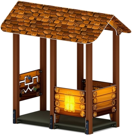 Домик средний 2 (Эко) МФ 10.01.06-02, фото 1