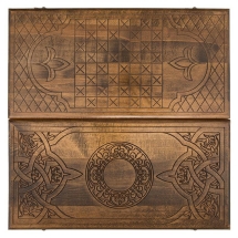 Нарды резные "Орнамент-3", Ustyan Нарды резные "Орнамент-3", Ustyan