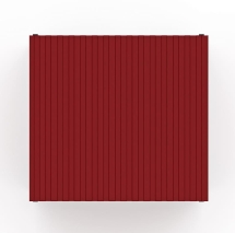 Навес контейнерной площадки для мусора (1 секция) МФ 55.02.03.1-04