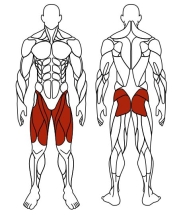 Жим ногами двойной (красный) СТ 032-11