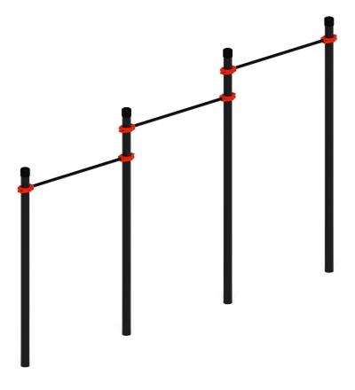 Воркаут 108 красный ВТ 12.03-01, фото 1