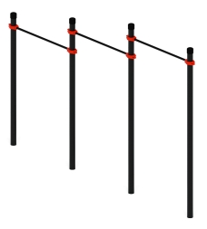 Воркаут 108 красный ВТ 12.03-01, фото 2 Воркаут 108 красный ВТ 12.03-01, фото 2