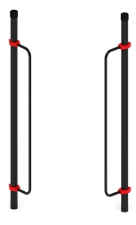 Воркаут ЛОВ 89 красный ВТ 101.02-01, фото 2 Воркаут ЛОВ 89 красный ВТ 101.02-01, фото 2