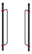 Воркаут ЛОВ 89 красный ВТ 101.02-01 Воркаут ЛОВ 89 красный ВТ 101.02-01