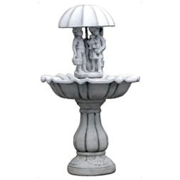 Фонтан современный &quot;Дети под зонтиком&quot; артикул S107024