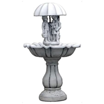 Фонтан современный "Дети под зонтиком" артикул S107024, фото 1