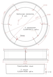 Сборный садовый бассейн для фонтана, фото 2