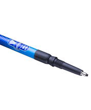 Палки для скандинавской ходьбы Rainbow, 77-135 см, 2-секционные, синий/голубой