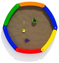 Песочница Остров мини для детской площадки, фото 2