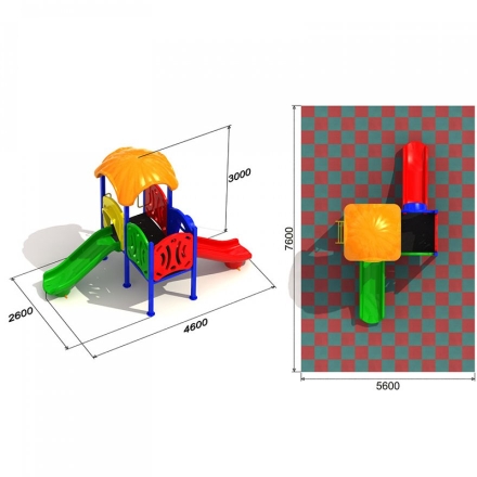Детская площадка Лимпопо 1.2.3, фото 3