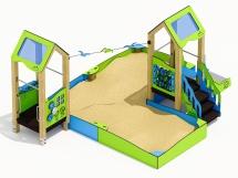Песочный дворик ЛД051005 для детской площадки Песочный дворик ЛД051005 для детской площадки