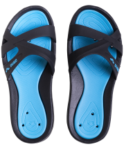 Сланцы женские Athena Woman Hook Black/Turquoise, 80680 83