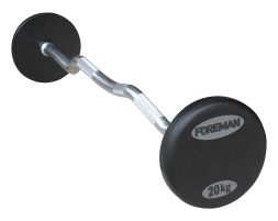 Набор штанг с искривленным грифом FOREMAN, 10-55 кг Набор штанг с искривленным грифом FOREMAN, 10-55 кг