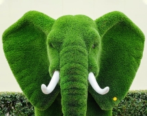 Топиари слон Марти - газон Deluxe Топиари слон Марти - газон Deluxe