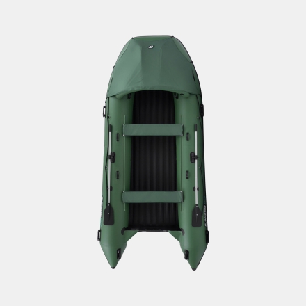 Gladiator E 420 PRO AIR Зеленый моторная лодка ПВХ НДНД, фото 3