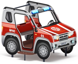 Джип МЧС - Беседка машинка - МФ 10.03.12-12, фото 1