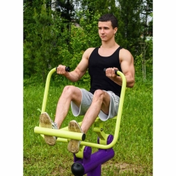 Smart-1018 Уличный тренажер Гребля Zavodsporta, фото 8 Smart-1018 Уличный тренажер Гребля Zavodsporta, фото 8