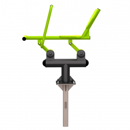 Smart-1018 Уличный тренажер Гребля Zavodsporta, фото 3