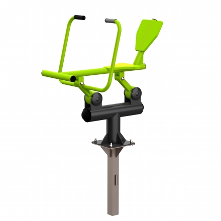 Smart-1018 Уличный тренажер Гребля Zavodsporta, фото 2