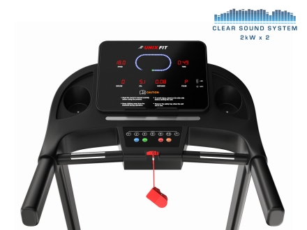 Беговая дорожка UNIXFIT ST-630R Black, фото 12