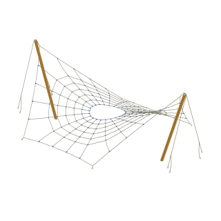 Канатная часть для конструкции &quot;Паутина-2&quot;, фото 1