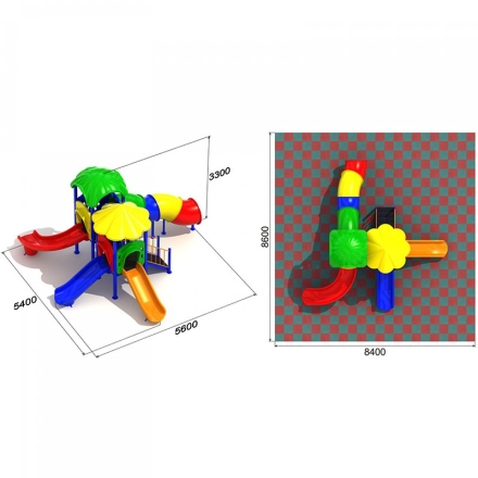Детская площадка Дружба 3.3, фото 3