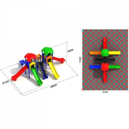 Детская площадка Водопад 4.2, фото 3