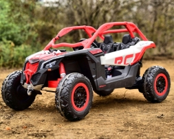 Электромобиль Багги BRP Can-Am Maverick DK-CA001 красный, фото 1