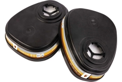 Фильтр противогазовый для защиты от органических, неорганических, кислых газов АВЕ1, 60 шт Jeta Safety 6542-box, фото 1