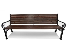 Парковая скамейка Рассвет, Лиственница 2,5 м Парковая скамейка Рассвет, Лиственница 2,5 м