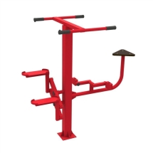 Уличный тренажер "Степ + велосипед"