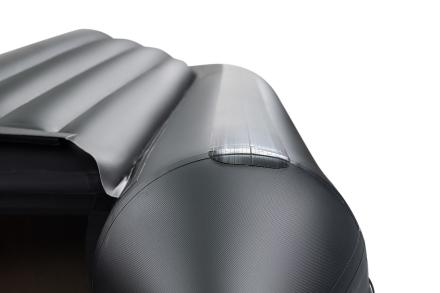 YACHTMAN-320 НДНД (Яхтман) красный-черный (лодка ПВХ нднд под мотор с усилением), фото 3