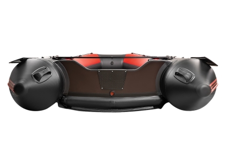 YACHTMAN-320 НДНД (Яхтман) красный-черный (лодка ПВХ нднд под мотор с усилением), фото 6