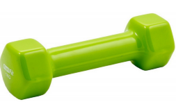 Гантель в виниловой оболочке PROFI-FIT 1 кг