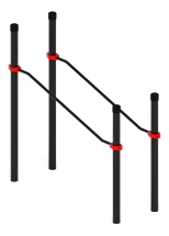 Воркаут ЛОВ 89 красный ВТ 101.03-01 Воркаут ЛОВ 89 красный ВТ 101.03-01