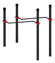 Воркаут ЛОВ 89 красный ВТ 101.03-01, фото 3 Воркаут ЛОВ 89 красный ВТ 101.03-01, фото 3