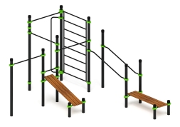 Воркаут ЛОВ 108 зеленый ВТ 102.18-02, фото 5