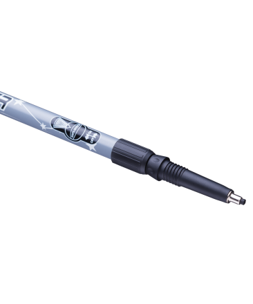 Палки для скандинавской ходьбы Starfall, 77-135 см, 2-секционные, серый/чёрный/белый, фото 3
