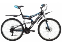Велосипед Challenger Genesis Black/White/Blue 17''